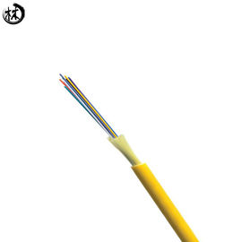 Un cavo flessibile a fibra ottica dell'interno dei 6 centri, cavo a fibre ottiche misto