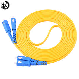 durevolezza a fibra ottica del cavo di Ethernet di 5M SC/UPC-SC/UPC buona per la telecomunicazione