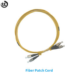 Cavo di toppa del duplex del rivestimento di PVC, cavi di saltatore della fibra per la rete di FTTH FTTB FTTX