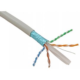 il cavo 305m 24AWG della rete del PVC del ftp Cat5e di 1000FT scopre il colore facoltativo di rame