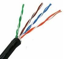 Colore facoltativo di twisted pair del cavo 4P della rete del PVC di alta frequenza Cat5e