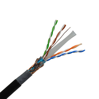 Rivestimento di PVC all'aperto di Ethernet ad alta resistenza CAT6 Lan Cable di Cat6a