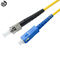 Il cavo di toppa a fibra ottica di SC-ST IL UPC SX 3M ha personalizzato la lunghezza/diametro del cavo
