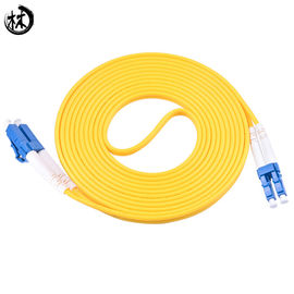 materiale di lunghezza su misura cavo flessibile a fibra ottica PVC/LSZH di 2M LC/UPC-LC/UPC