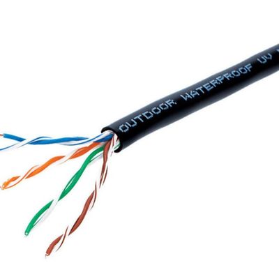 Quattro paia di dati Cat5e Utp di Ethernet del conduttore di cavo ad alta velocità 0.45mm-0.51mm