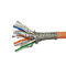 Cat7 Stp ha protetto 0,57 7.0MM di rame nudi Lan Network Cable